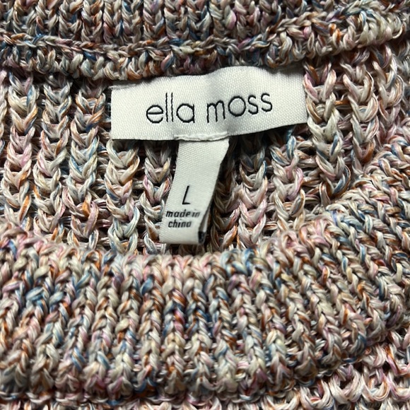 Ella Moss Multi Colored Sleeveless Sweater - Picture 6 of 8